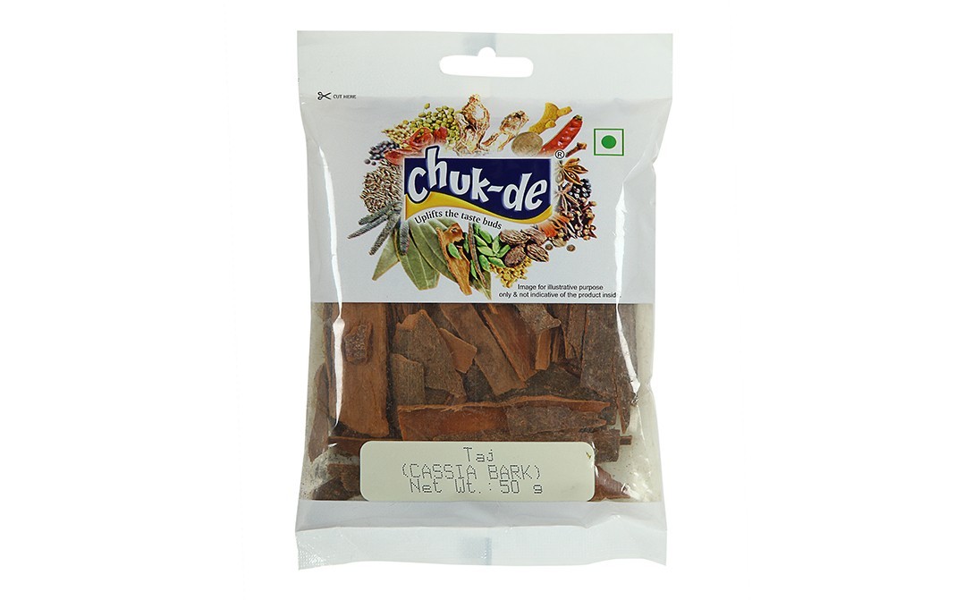 Chuk-de Taj (Cassia Bark)   Pack  50 grams